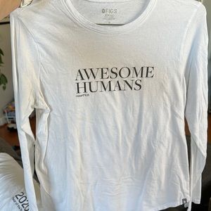 Figs Limited- Awesome Humans Long Sleeve